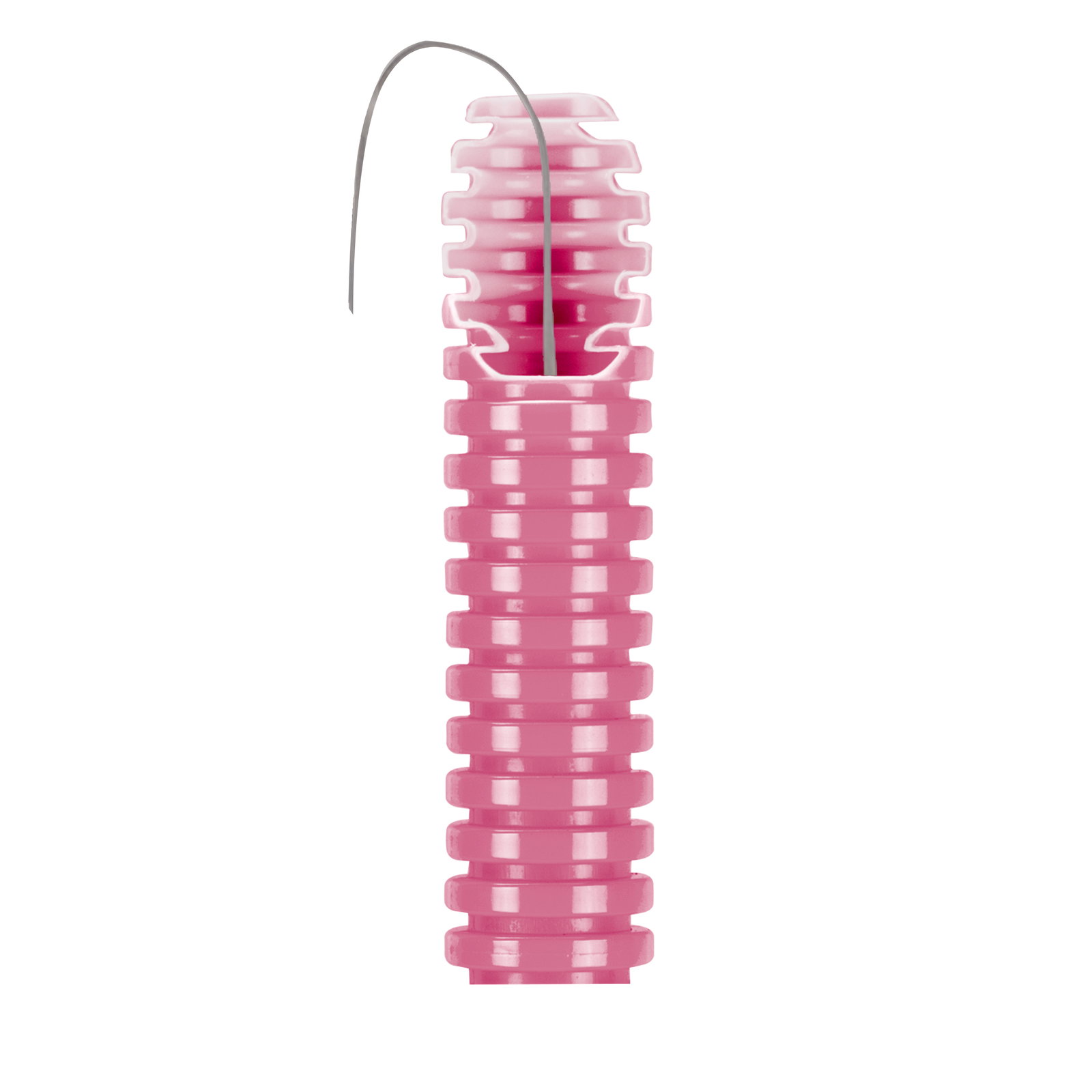 TUBO CORRUGADO MEDIO FK15 - Ø 25MM - CON GUIA PARA CABLES - MORADO