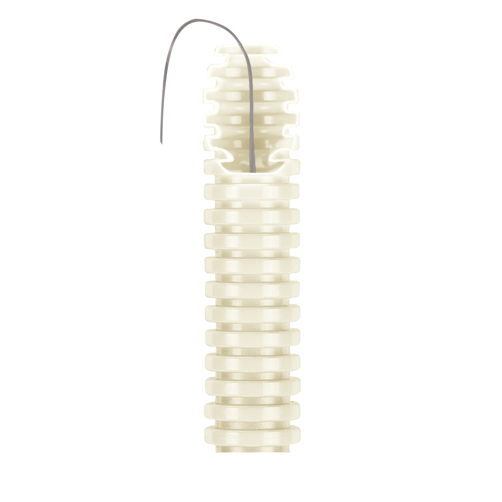 TUBO CORRUGADO MEDIO FK15 - Ø 32MM - CON GUIA PARA CABLES - BLANCO NATURAL