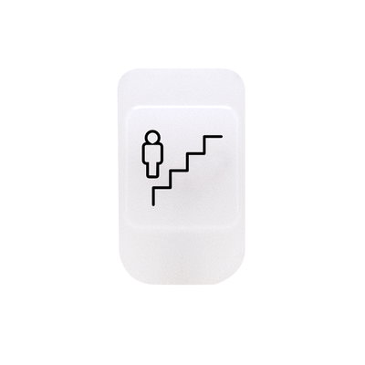 LENTE CON SÍMBOLO ILUMINABLE - LUZ ESCALERAS
