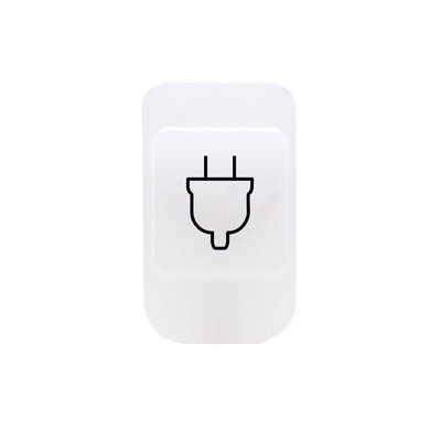 LENTE CON SÍMBOLO ILUMINABLE - TOMA DE CORRIENTE