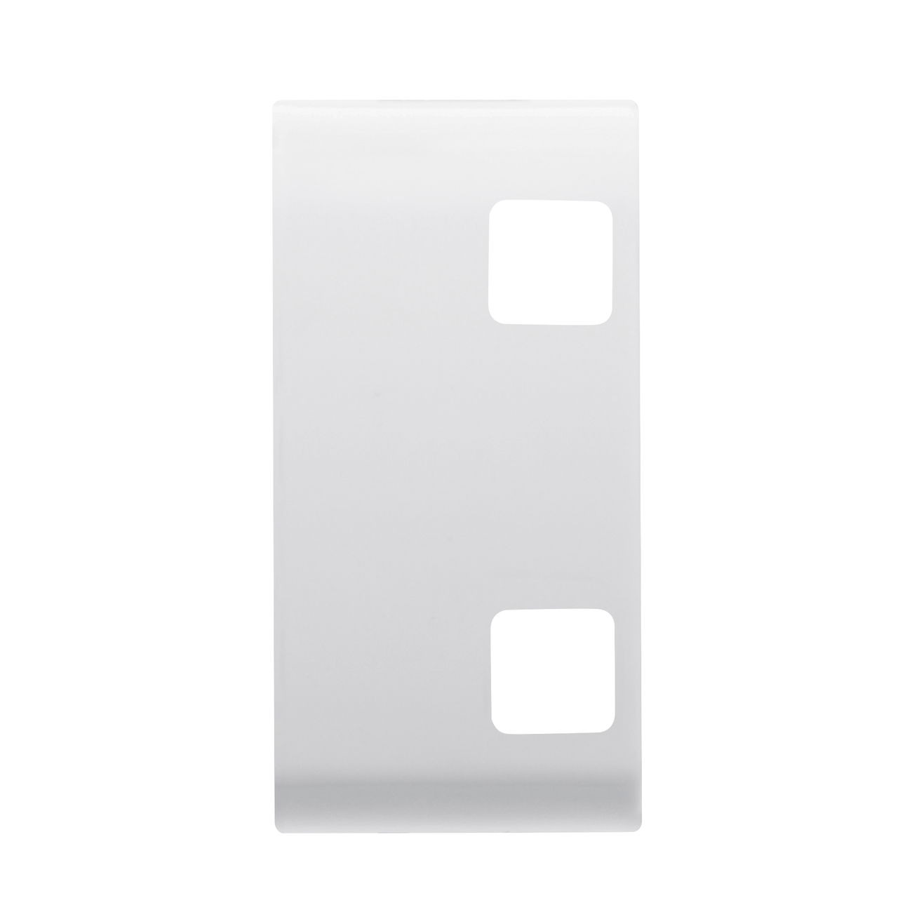 TECLAS INTERCAMBIABLES PARA PANEL DE PULSADORES - PARA COMPLETAR CON 2 LENTES - 1 MÓDULO - BLANCO - CHORUSMART