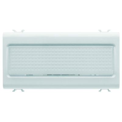 MARCADOR DE ACCESO - 12Vca/dc / 230Vca 50/60 Hz - OPAL - 4 MÓDULOS - BLANCO BRILLANTE - CHORUSMART