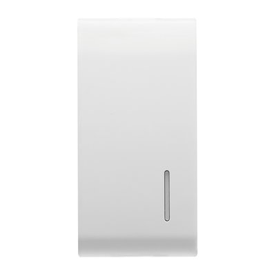 TECLA DE BOTÓN INTERCAMBIABLE CON DIFUSOR - 1 MÓDULO - BLANCO - ANTIBACTERIANO - CHORUSMART