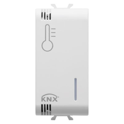 SONDA DE TERMORREGULACIÓN KNX - 1 MÓDULO - BLANCO - CHORUSMART