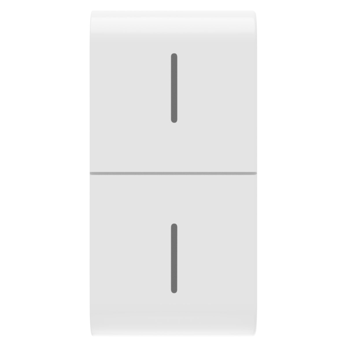 TECLA INTERCAMBIABLE PARA PANEL PULSADOR ECO CONNECTED - 1 MÓDULO - BLANCO BRILLANTE - CHORUSMART