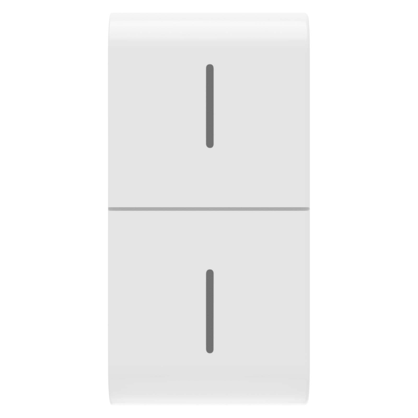 TECLA INTERCAMBIABLE PARA PANEL PULSADOR ECO CONNECTED - 1 MÓDULO - BLANCO BRILLANTE - CHORUSMART