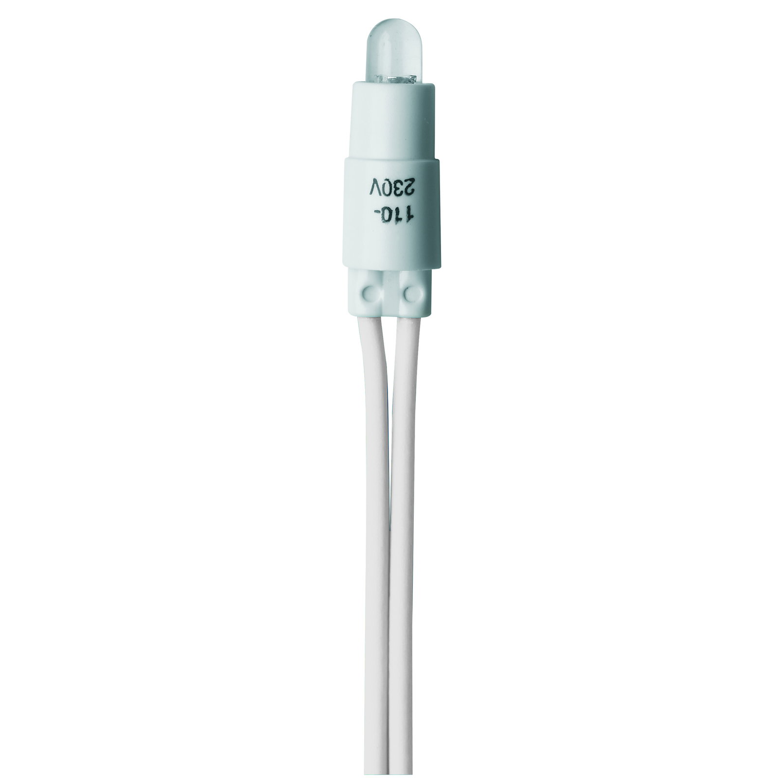 UNIDAD DE SEÑALIZACIÓN DE AMPOLLA CON LÁMPARA DE LED - 230Vca - 0,6W BLANCO
