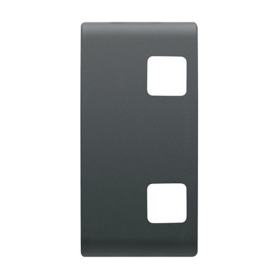 TECLAS INTERCAMBIABLES PARA PANEL DE PULSADORES - PARA COMPLETAR CON 2 LENTES - 1 MÓDULO - NEGRO - CHORUSMART