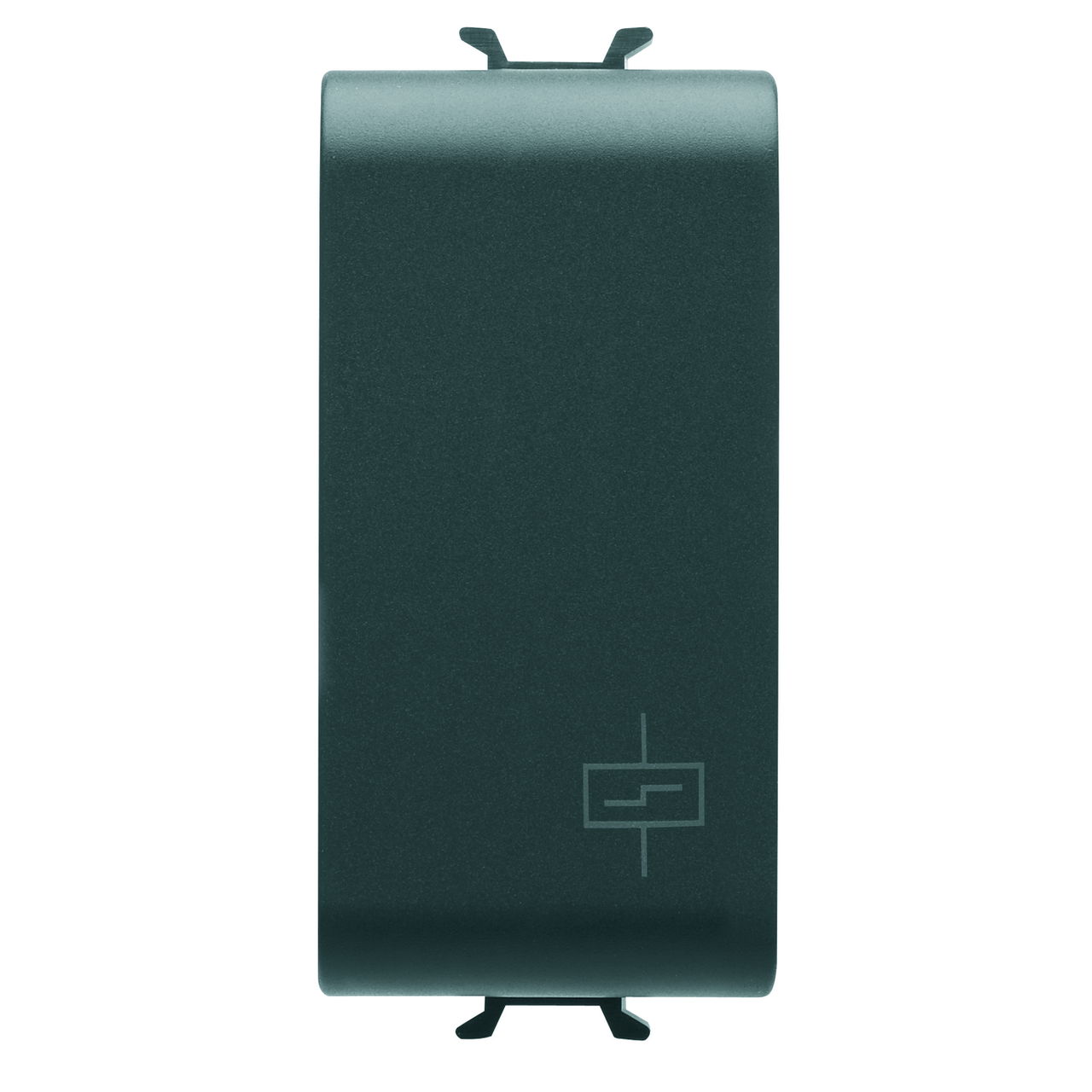 RELÉ PASO A PASO, 4 SECUENCIAS 230Vca 50/60Hz - 2P 10AX 250 Vca - 1 MÓDULO - NEGRO SATINADO - CHORUSMART