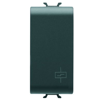RELÉ PASO A PASO, 4 SECUENCIAS 230Vca 50/60Hz - 2P 10AX 250 Vca - 1 MÓDULO - NEGRO SATINADO - CHORUSMART