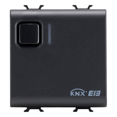 ACTUADOR ON/OFF - 1 CANAL - 16A - KNX - 2 MÓDULOS - NEGRO - CHORUSMART