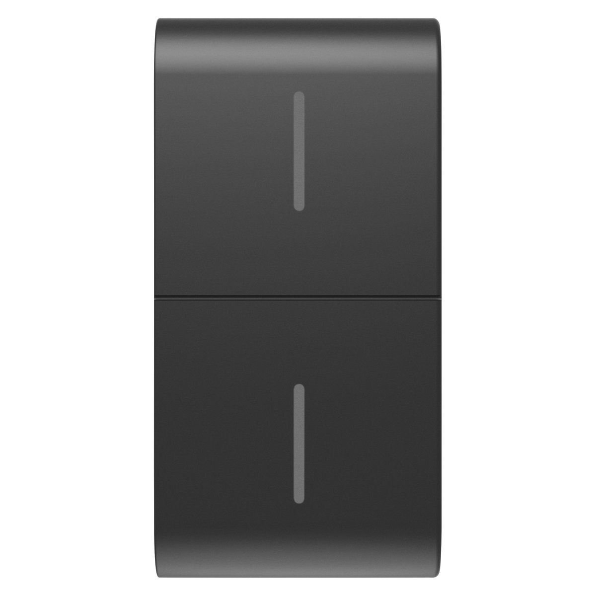 TECLA INTERCAMBIABLE PARA PANEL PULSADOR CONECTADO ECO - 1 MÓDULO - NEGRO SATINADO - CHORUSMART