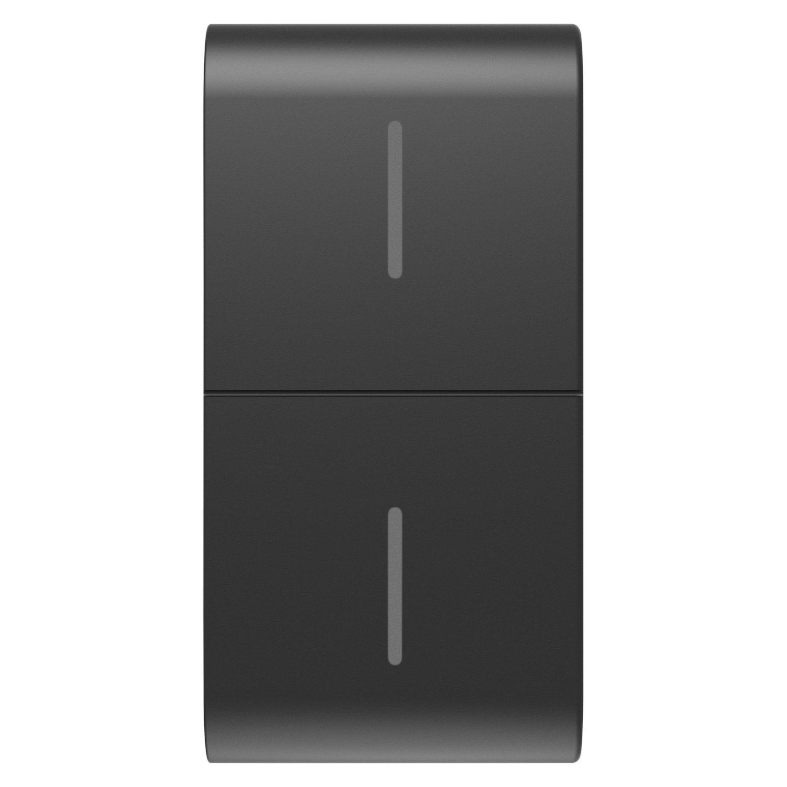 TECLA INTERCAMBIABLE PARA PANEL PULSADOR CONECTADO ECO - 1 MÓDULO - NEGRO SATINADO - CHORUSMART