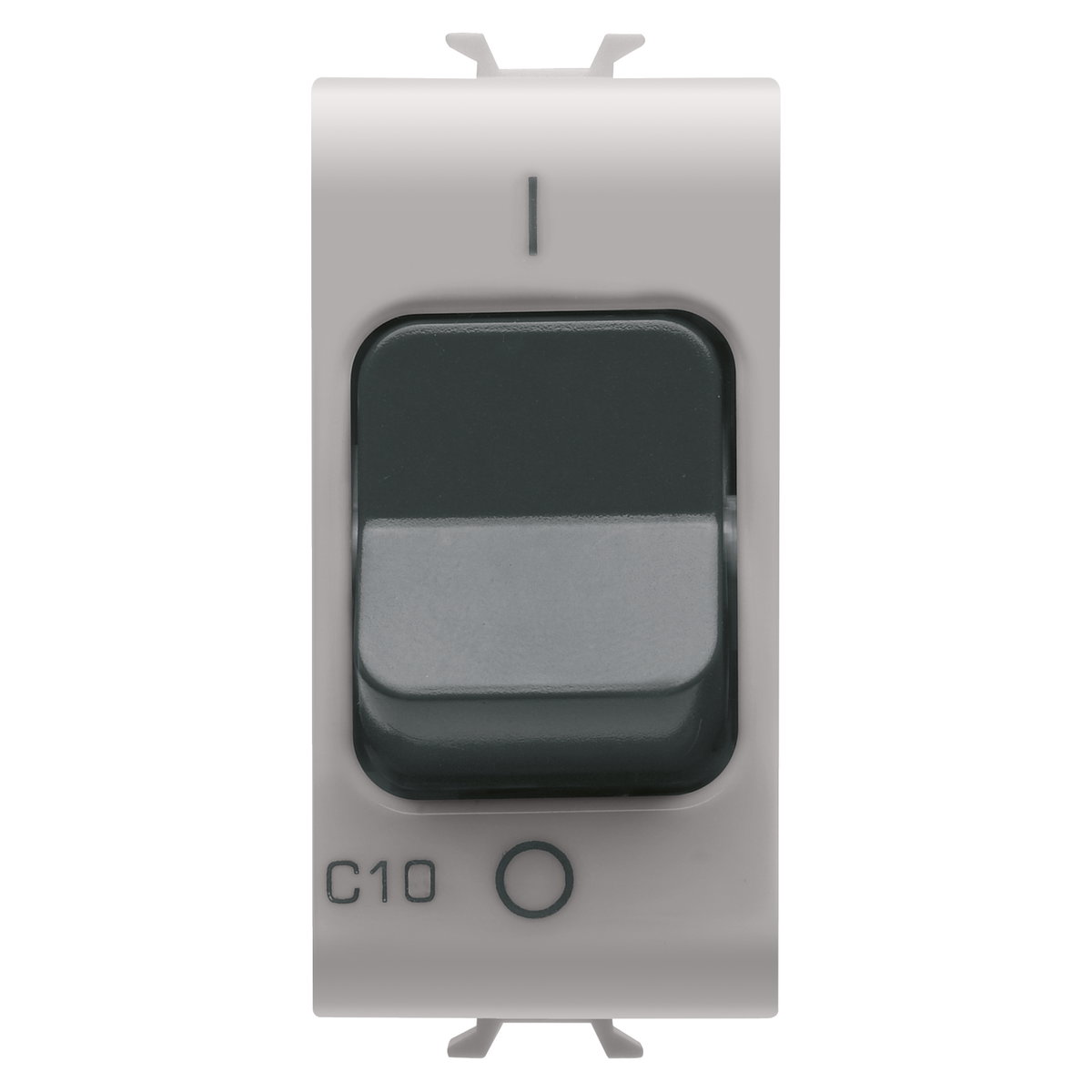 INTERRUPTOR AUTOMÁTICO MAGNETOTÉRMICO - CURVA C - 1P+N 10A 230Vca - 1 MÓDULO - BEIGE NATURAL SATINADO - CHORUSMART