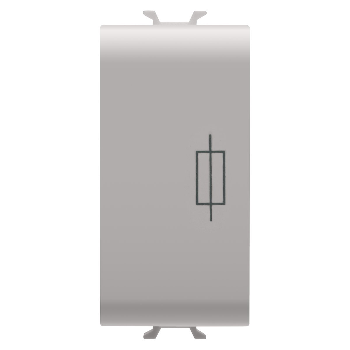PORTAFUSIBLE - 250 Vca 16A - 1 MÓDULO - BEIGE NATURAL SATINADO - CHORUSMART