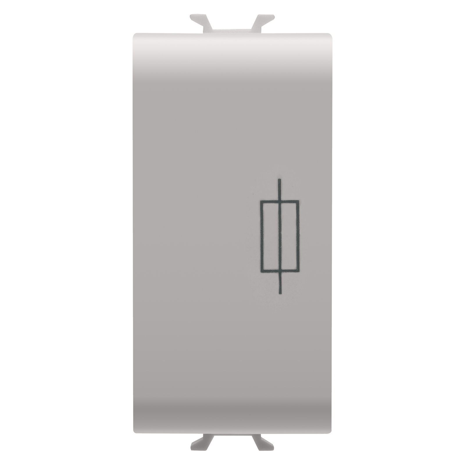PORTAFUSIBLE - 250 Vca 16A - 1 MÓDULO - BEIGE NATURAL SATINADO - CHORUSMART