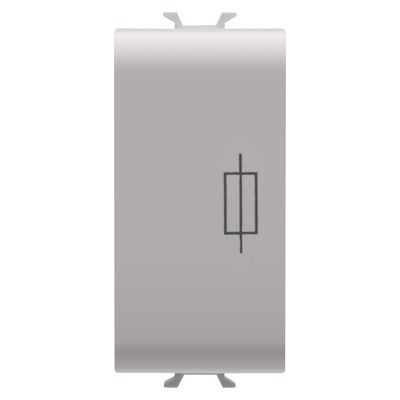 PORTAFUSIBLE - 250 Vca 16A - 1 MÓDULO - BEIGE NATURAL SATINADO - CHORUSMART