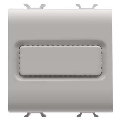 INDICADOR LUMINOSO SIMPLE - OPAL - 1 MÓDULO - BEIGE NATURAL SATINADO - CHORUSMART