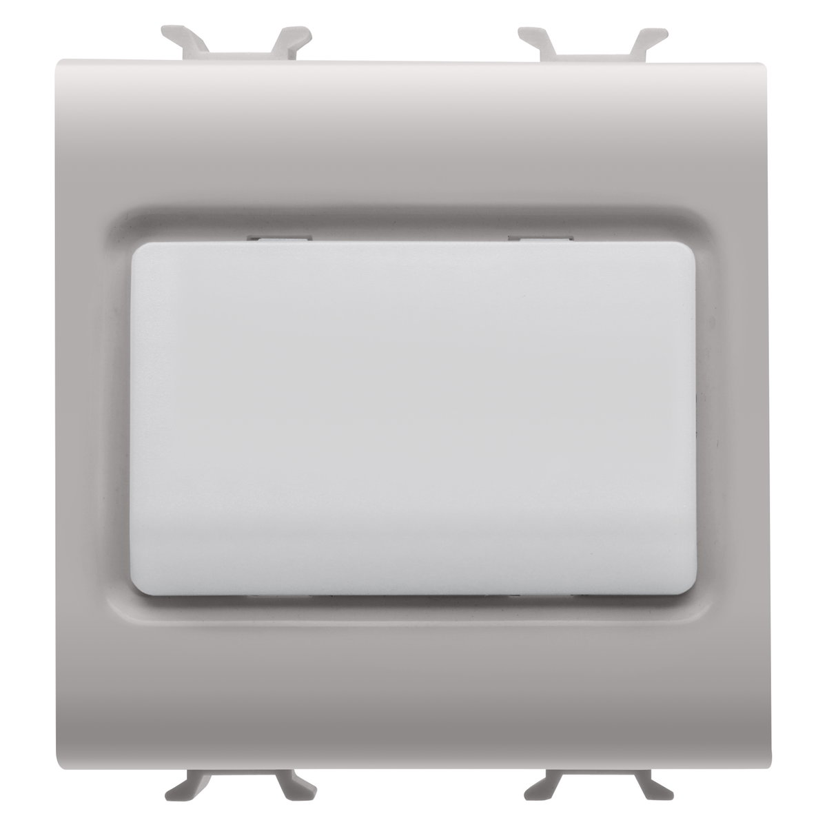 SEÑALIZACIÓN DE ACCESO - 12Vca/cc / 230Vca 50/60Hz - OPAL - 2 MÓDULOS - BEIGE NATURAL SATINADO - CHORUSMART