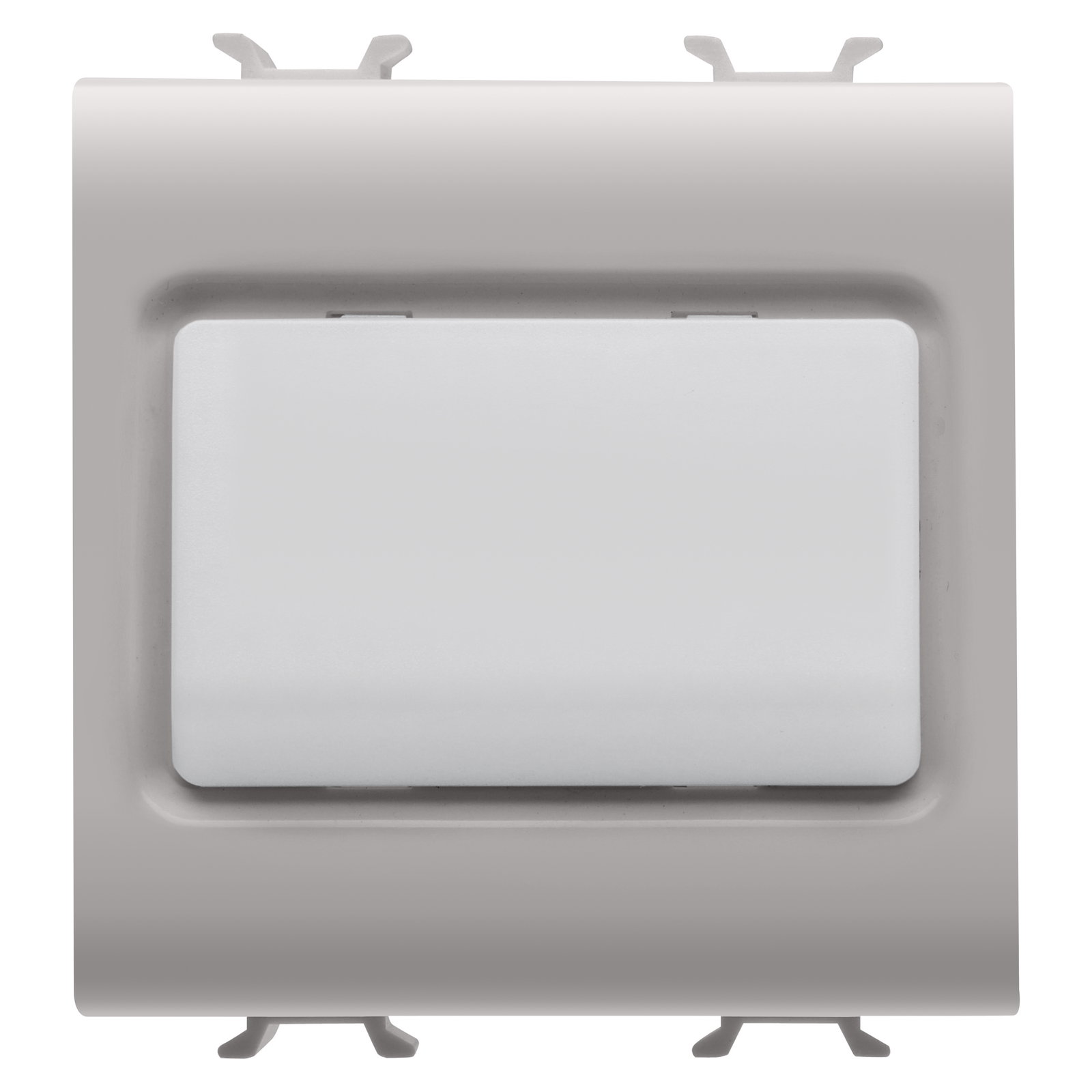 SEÑALIZACIÓN DE ACCESO - 12Vca/cc / 230Vca 50/60Hz - OPAL - 2 MÓDULOS - BEIGE NATURAL SATINADO - CHORUSMART