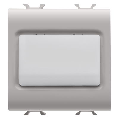 SEÑALIZACIÓN DE ACCESO - 12Vca/cc / 230Vca 50/60Hz - OPAL - 2 MÓDULOS - BEIGE NATURAL SATINADO - CHORUSMART
