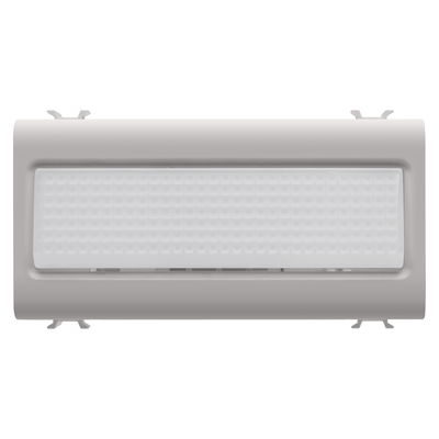 SEÑALIZACIÓN DE ACCESO - 12Vca/cc / 230Vca 50/60Hz - OPAL - 4 MÓDULOS - BEIGE NATURAL SATINADO - CHORUSMART