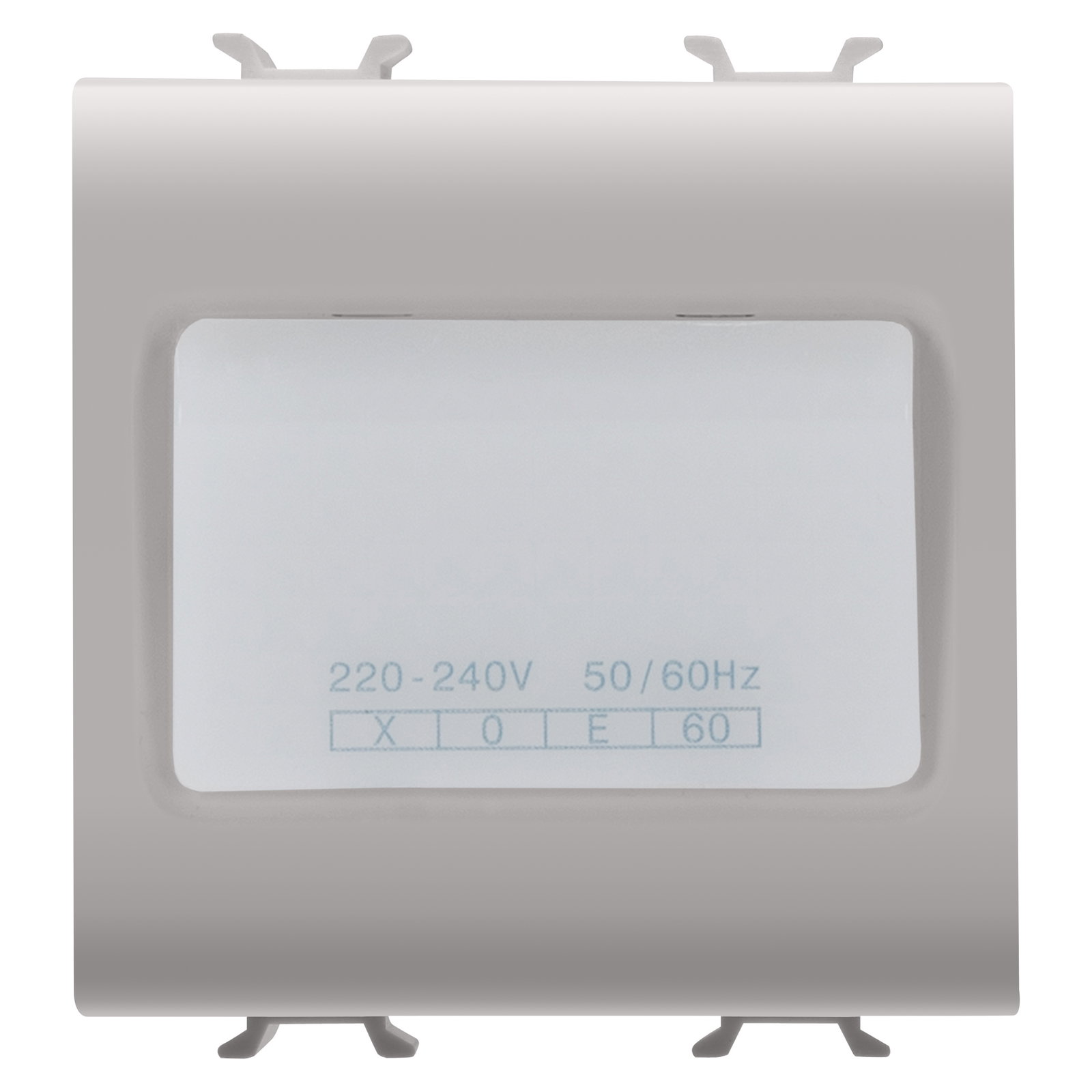 LÁMPARAS AUTÓNOMAS DE EMERGENCIA - 230Vca 50/60Hz 1h - 2 MÓDULOS - BEIGE NATURAL SATINADO - CHORUSMART