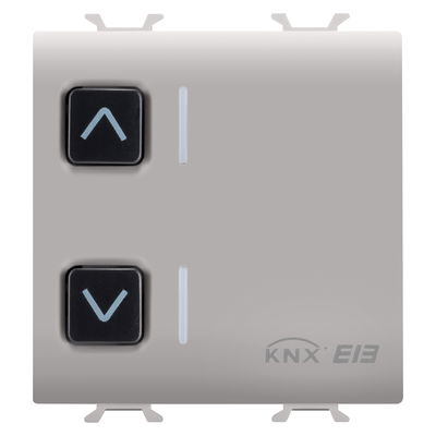 ACTUADOR PARA MANDO MOTOR - 1 CANAL - 6A - KNX - 2 MÓDULOS - BEIGE NATURAL - CHORUSMART