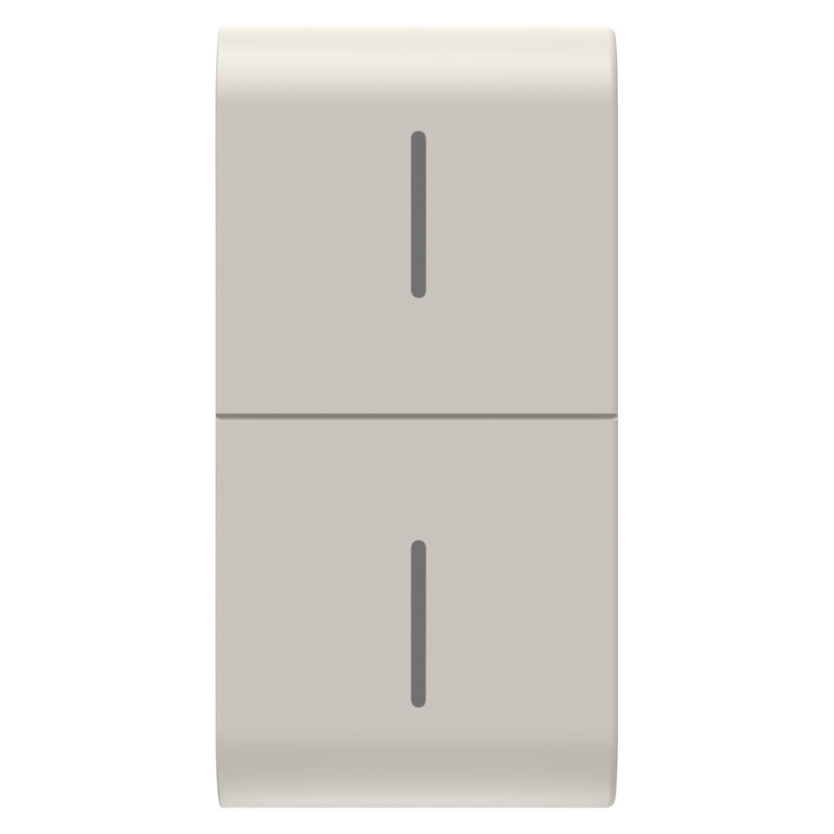 TECLA INTERCAMBIABLE PARA PANEL PULSADOR ECO CONNECTED - 1 MÓDULO - BEIGE NATURAL SATINADO - CHORUSMART