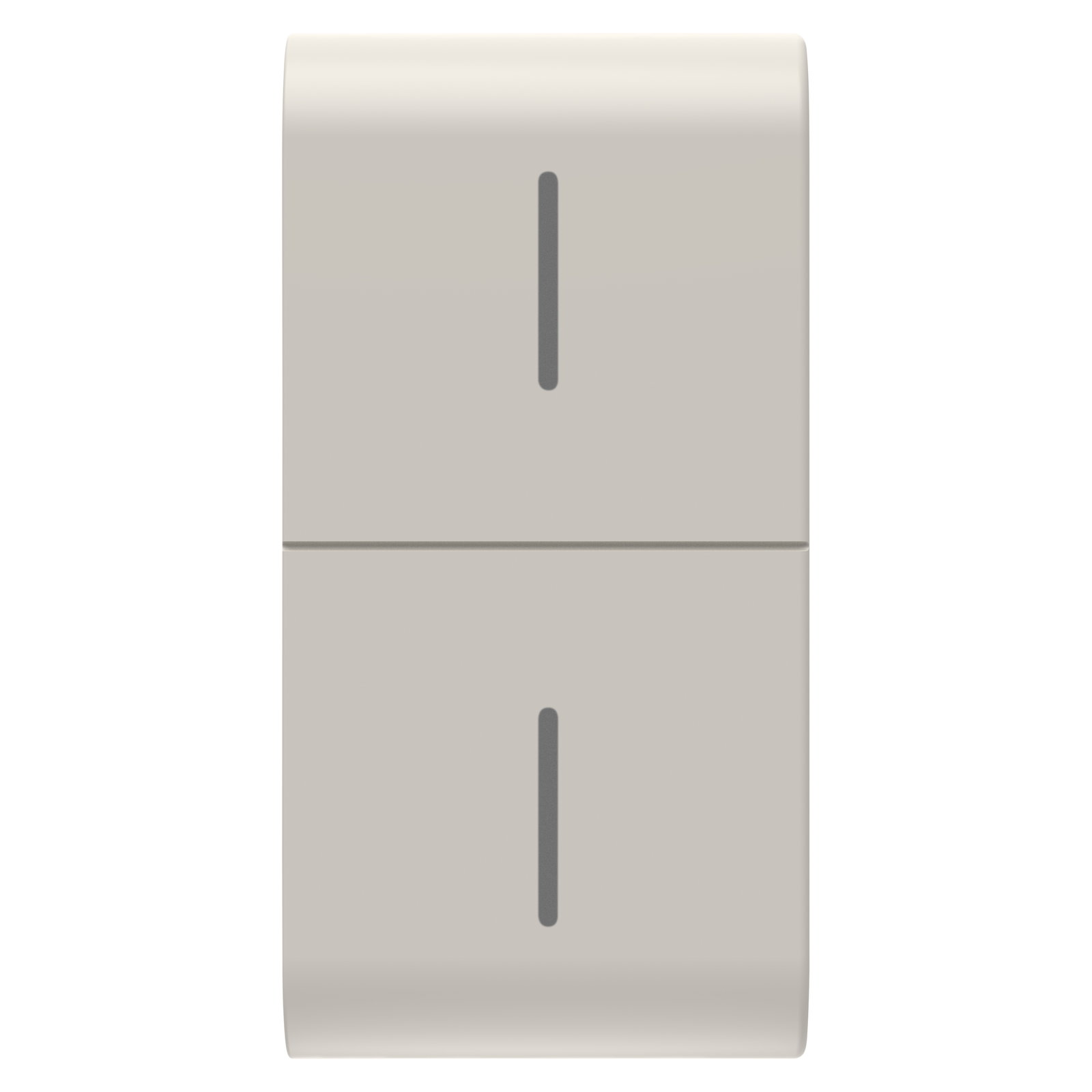 TECLA INTERCAMBIABLE PARA PANEL PULSADOR ECO CONNECTED - 1 MÓDULO - BEIGE NATURAL SATINADO - CHORUSMART