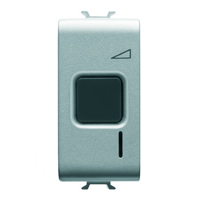 REGULADOR ELECTRÓNICO - PULSADOR - 230Vca 50/60Hz - RESISTIVO 60-500W / INDUCTIVO 60-500VA - 1 MÓDULO - TITANIO - CHORUSMART