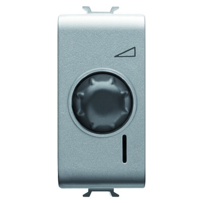 REGULADOR ELECTRÓNICO ROTATIVO UNIVERSAL - 230 Vca 50 Hz - 1 MÓDULO - TITANIO - 1 MÓDULO - CHORUSMART