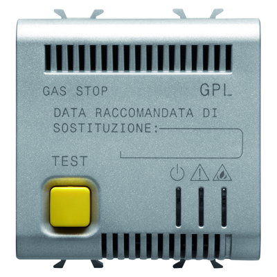 DETECTOR DE GLP - 12Vca/DC - 2 MÓDULOS - TITANIO - CHORUSMART