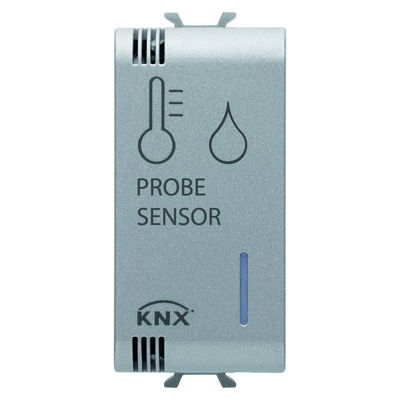 SENSOR DE TEMPERATURA/HUMEDAD KNX/EASY - 1 MÓDULO - TITANIO - CHORUSMART