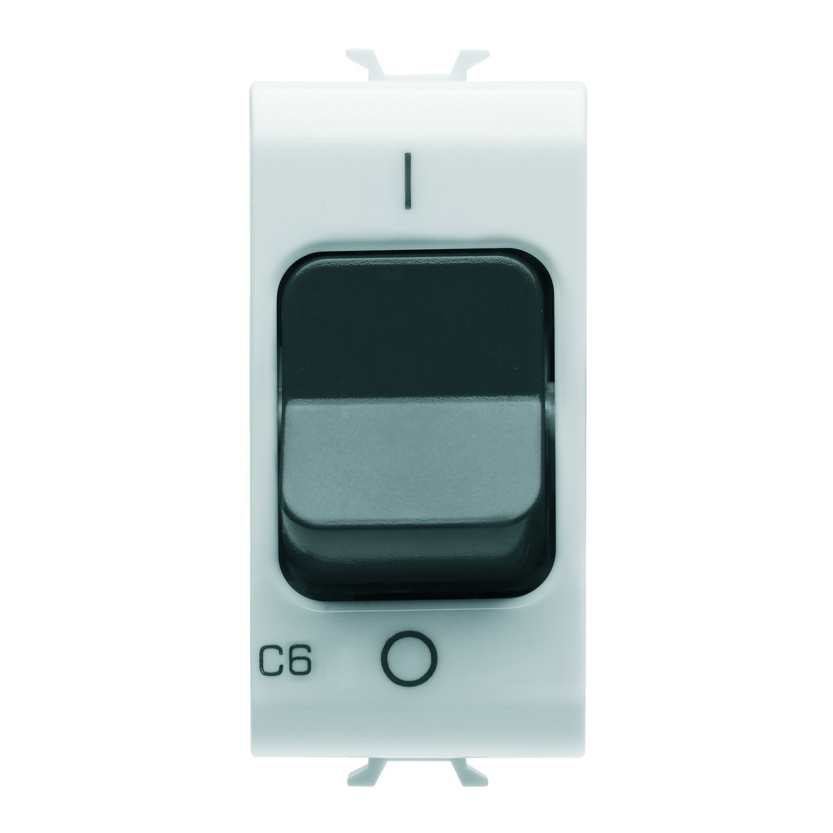 INTERRUPTOR AUTOMÁTICO MAGNETOTÉRMICO - CURVA C - 1P 6A 230Vca - 1 MÓDULO - BLANCO SATINADO - CHORUSMART