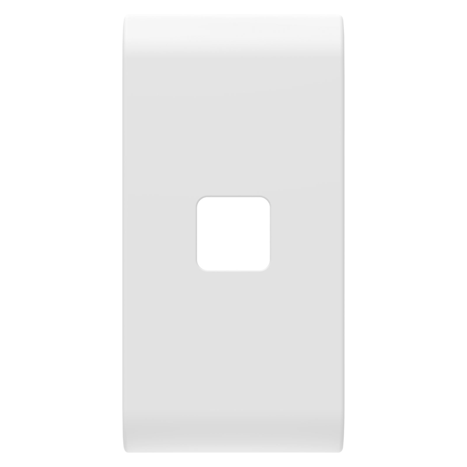 TECLA INTERCAMBIABLE PARA MANDOS AXIALES - A COMPLETAR CON LENTE - 1 MÓDULO - BLANCO SATINADO - CHORUSMART