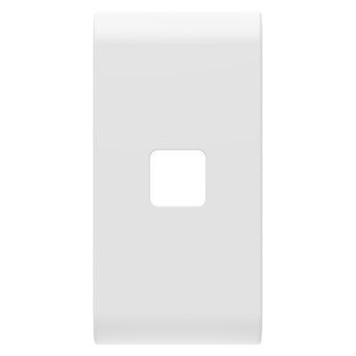 TECLA INTERCAMBIABLE PARA MANDOS AXIALES - A COMPLETAR CON LENTE - 1 MÓDULO - BLANCO SATINADO - CHORUSMART