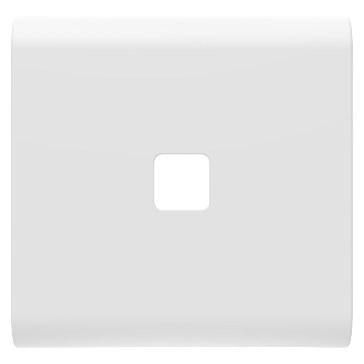 TECLA INTERCAMBIABLE PARA MANDOS AXIALES - A COMPLETAR CON LENTE - 2 MÓDULOS - BLANCO SATINADO - CHORUSMART