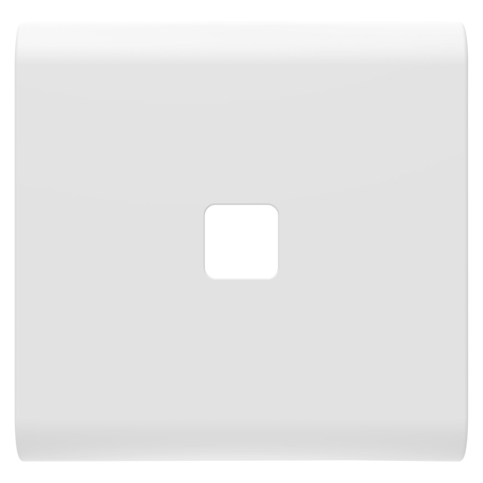 TECLA INTERCAMBIABLE PARA MANDOS AXIALES - A COMPLETAR CON LENTE - 2 MÓDULOS - BLANCO SATINADO - CHORUSMART