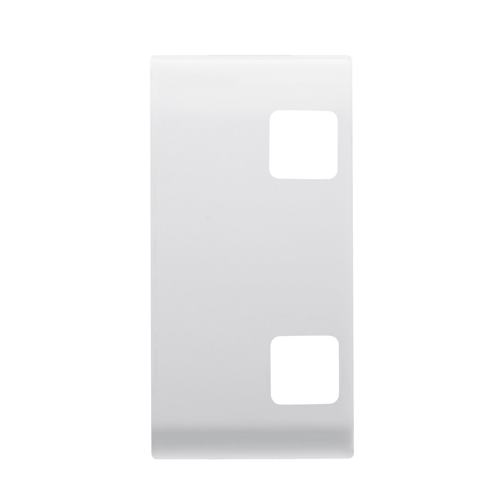 TECLAS INTERCAMBIABLES PARA PANEL DE PULSADORES - PARA COMPLETAR CON 2 LENTES - 1 MÓDULO - BLANCO SATINADO - CHORUSMART