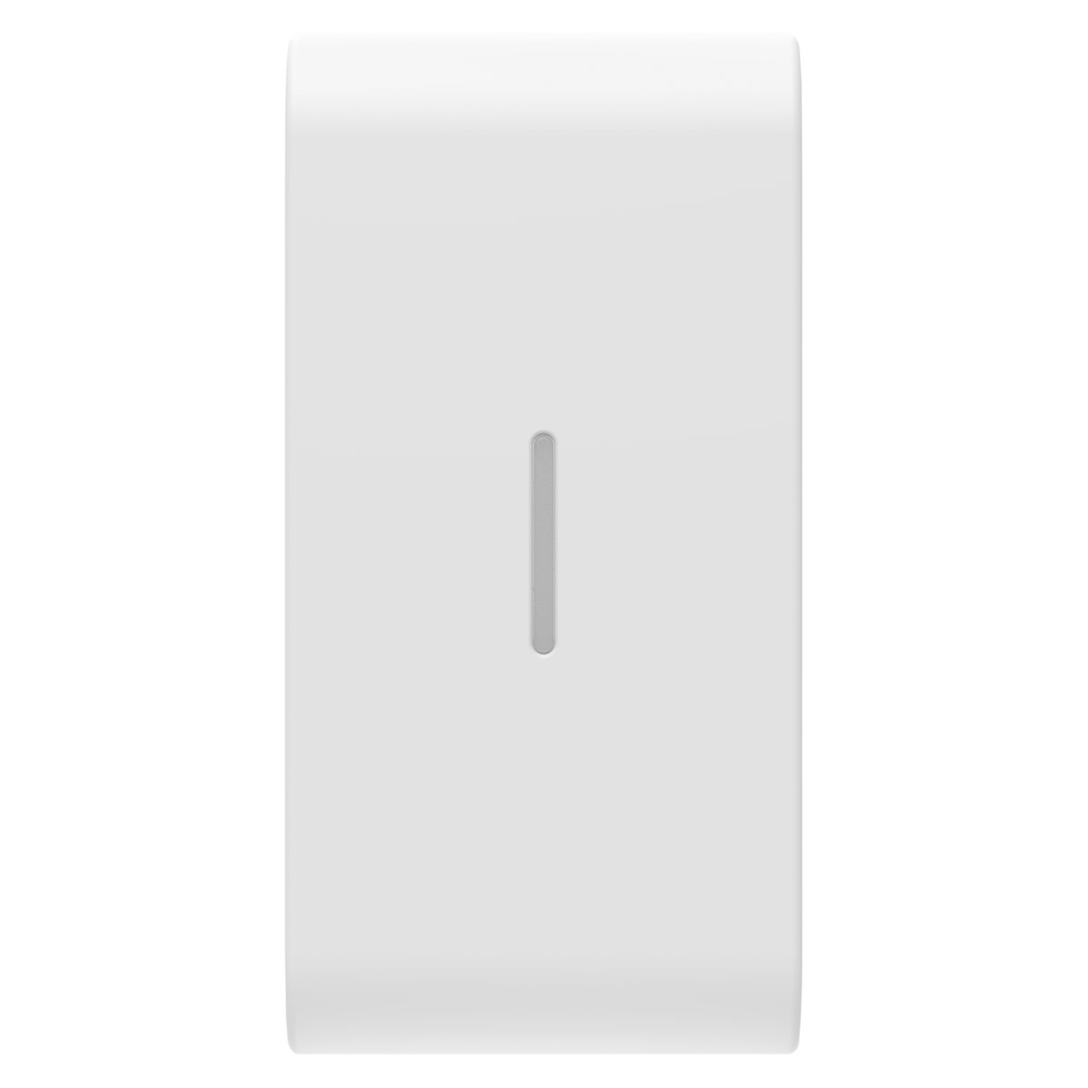 TECLA INTERCAMBIABLE PARA MANDOS AXIALES - CON DIFUSOR - 1 MÓDULO - BLANCO SATINADO - CHORUSMART
