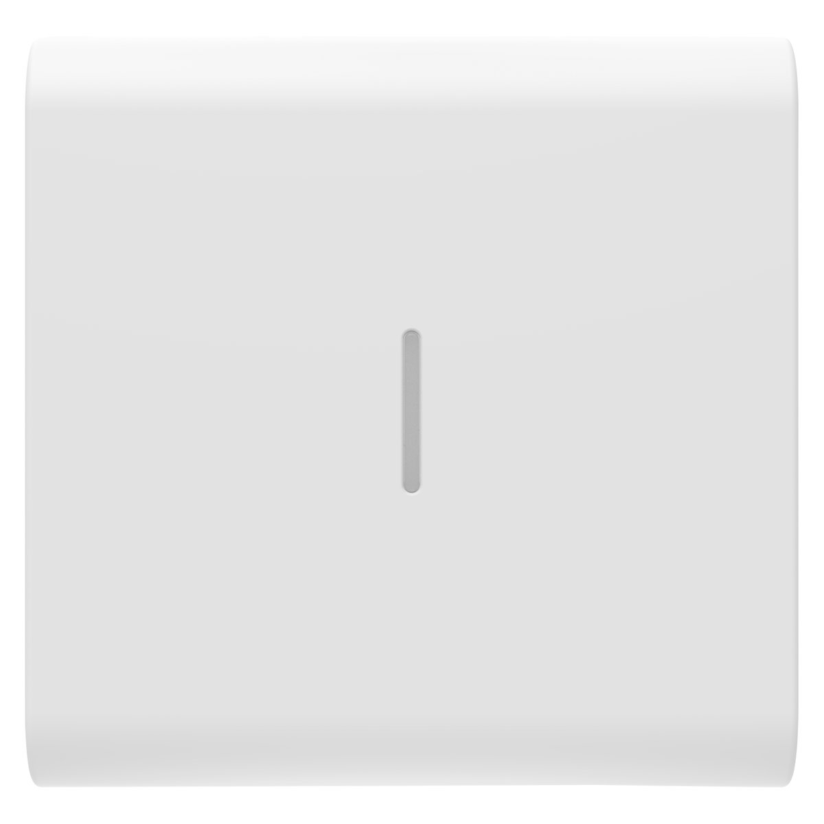 TECLA INTERCAMBIABLE PARA MANDOS AXIALES - CON DIFUSOR - 2 MÓDULOS - BLANCO SATINADO - CHORUSMART