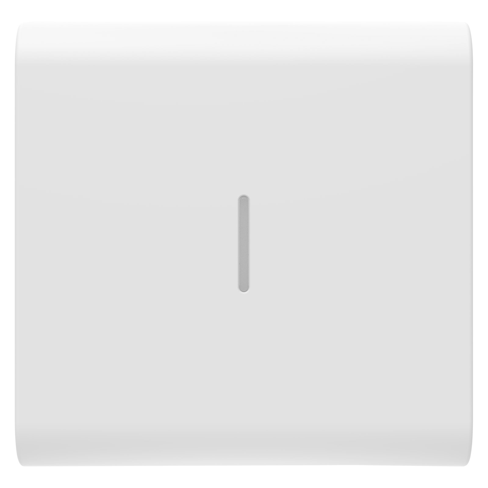 TECLA INTERCAMBIABLE PARA MANDOS AXIALES - CON DIFUSOR - 2 MÓDULOS - BLANCO SATINADO - CHORUSMART