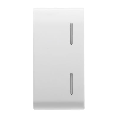 TECLAS INTERCAMBIABLES PARA PANEL DE PULSADORES - CON 2 DIFUSORES - 1 MÓDULO - BLANCO SATINADO - CHORUSMART
