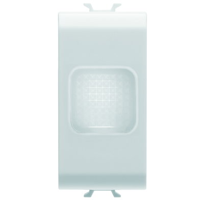 INDICADOR LUMINOSO SIMPLE - OPAL - 1 MÓDULO - BLANCO SATINADO - CHORUSMART