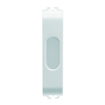 INDICADOR LUMINOSO SIMPLE - OPAL - 1/2 MÓDULOS - BLANCO SATINADO - CHORUSMART