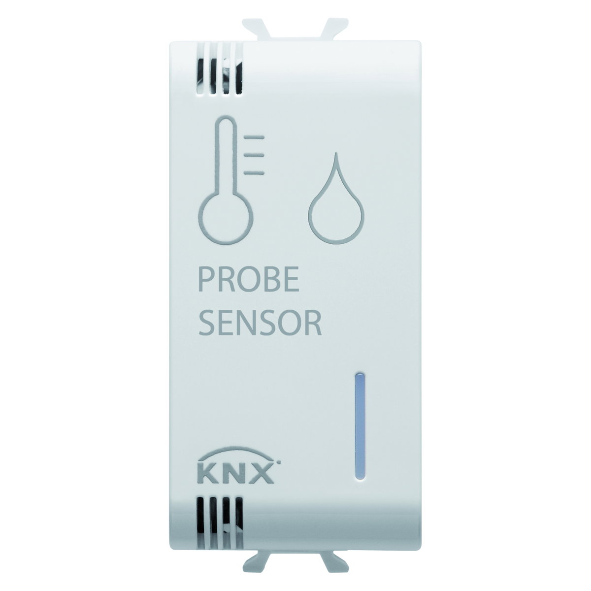 SENSOR DE TEMPERATURA/HUMEDAD - KNX/EASY - 1 MÓDULO - BLANCO SATINADO - CHORUSMART