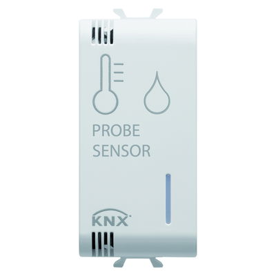 SENSOR DE TEMPERATURA/HUMEDAD - KNX/EASY - 1 MÓDULO - BLANCO SATINADO - CHORUSMART