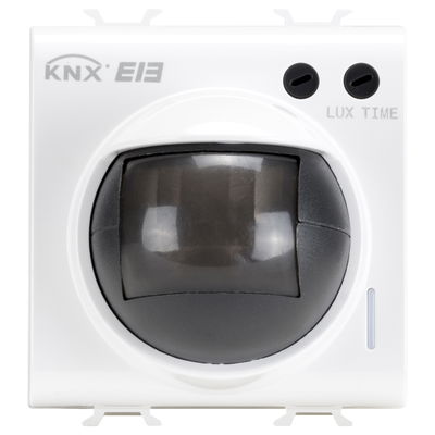 DETECTOR DE MOVIMIENTO IR CON CREPUSCULAR - KNX - 2 MÓDULOS - BLANCO SATINADO - CHORUSMART