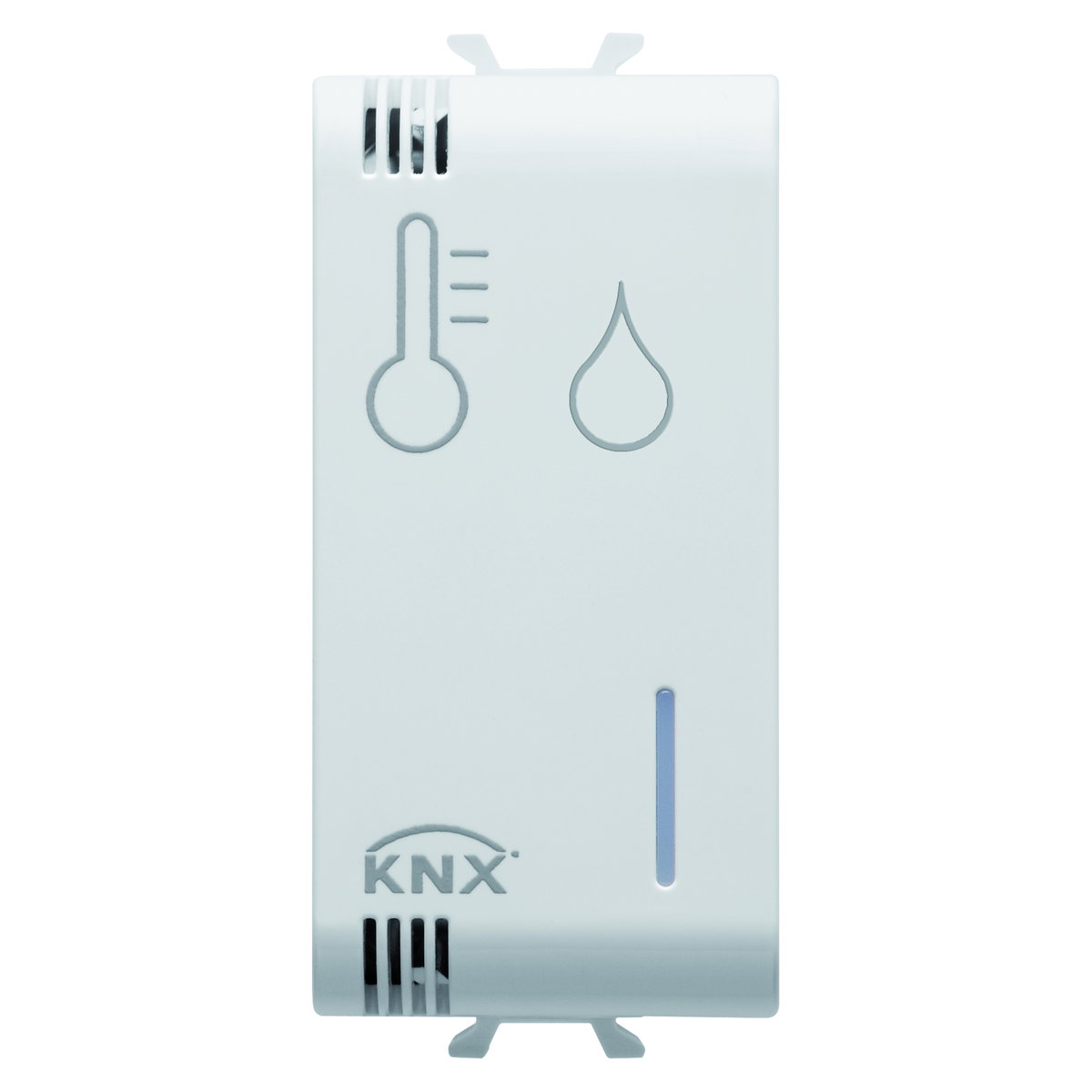 SENSOR DE TEMPERATURA/HUMEDAD - KNX - 1 MÓDULO - BLANCO SATINADO - CHORUSMART